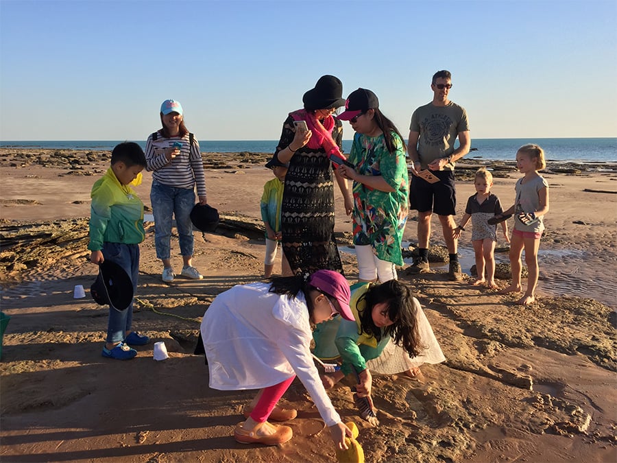 Young scientists at work