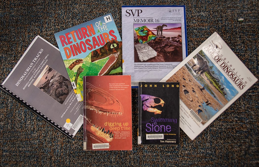 Broome Dinosaur books